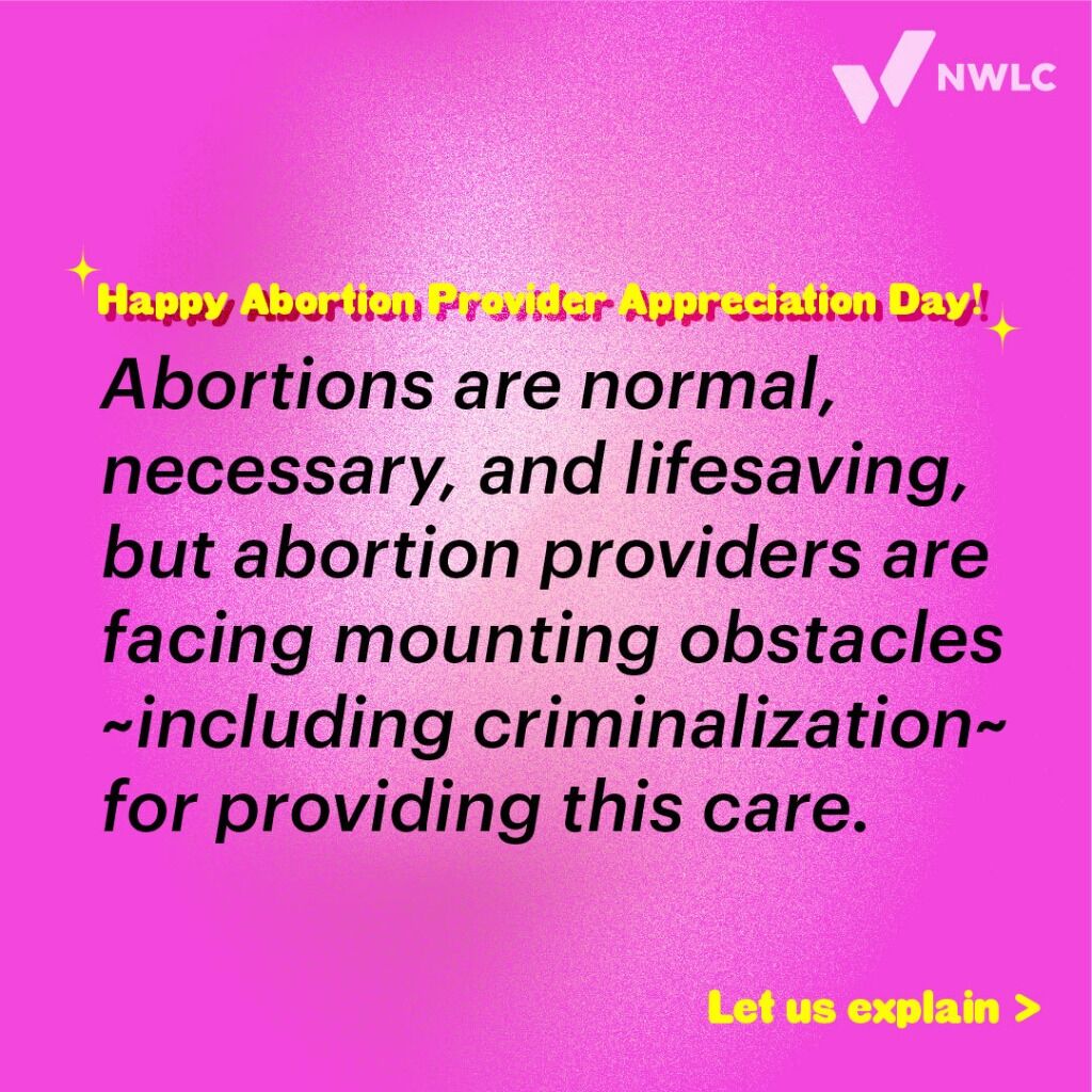 Abortion Providers: We Love You.