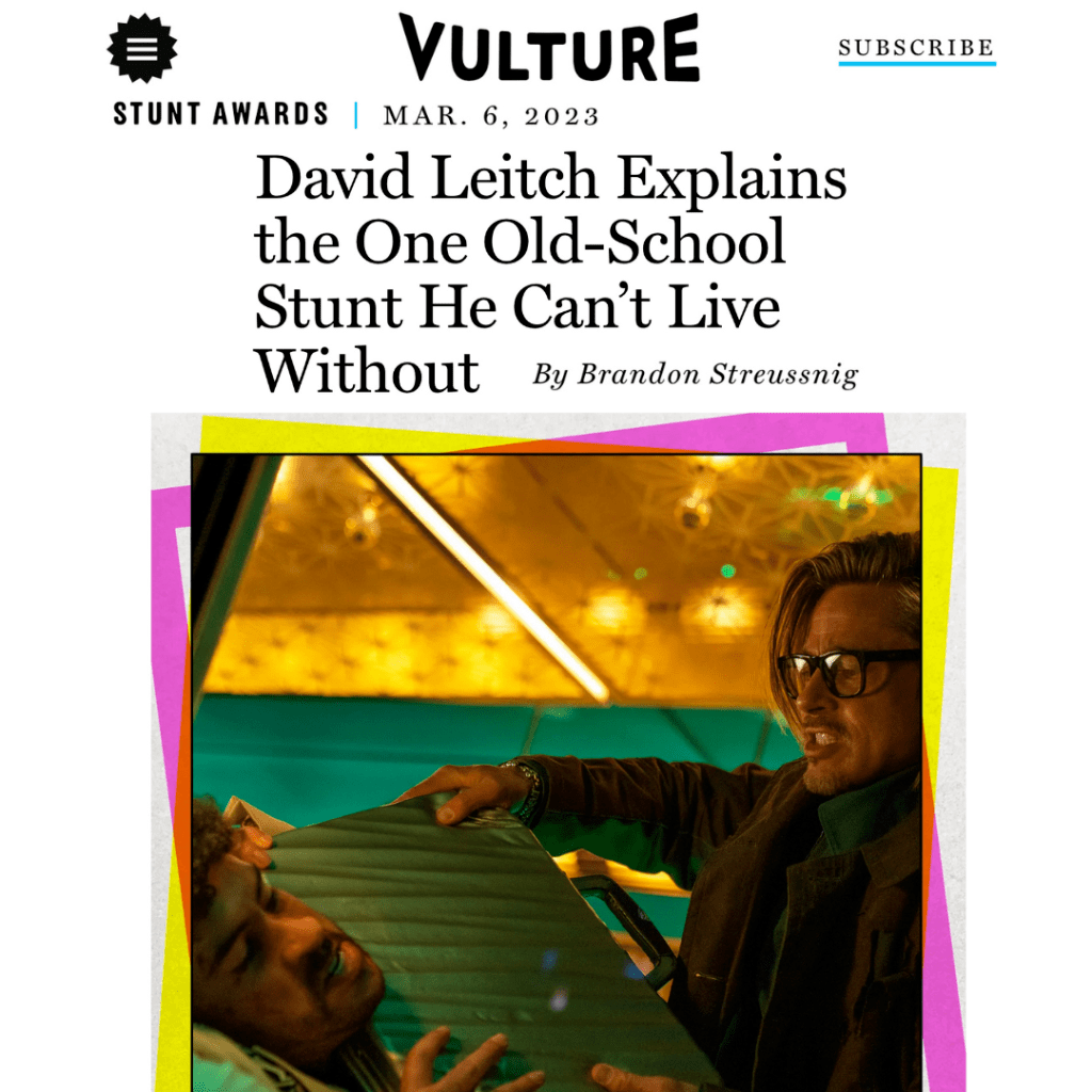 Vulture | Stunt Awards Feature on David Leitch