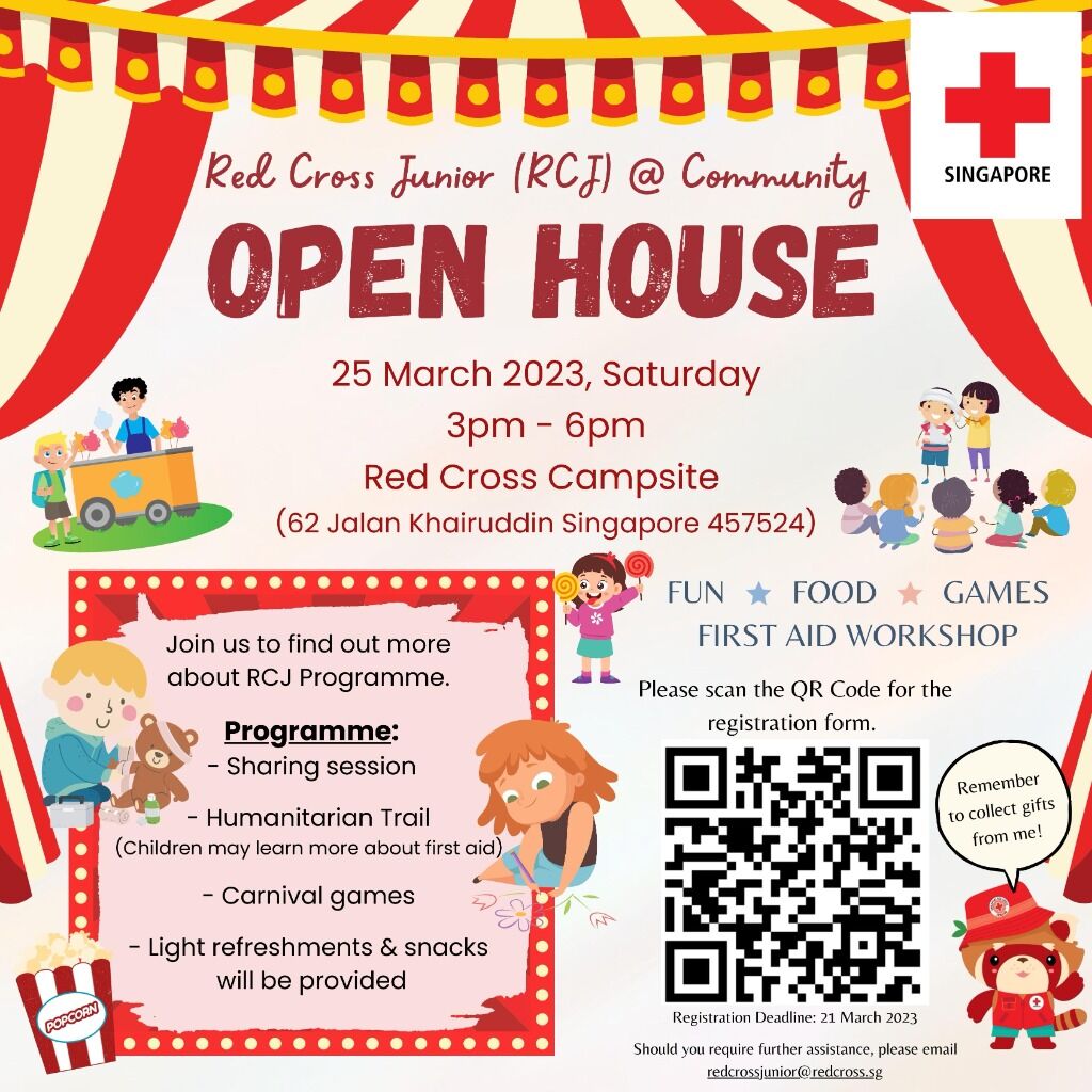 🦄 Red Cross Junior Open House