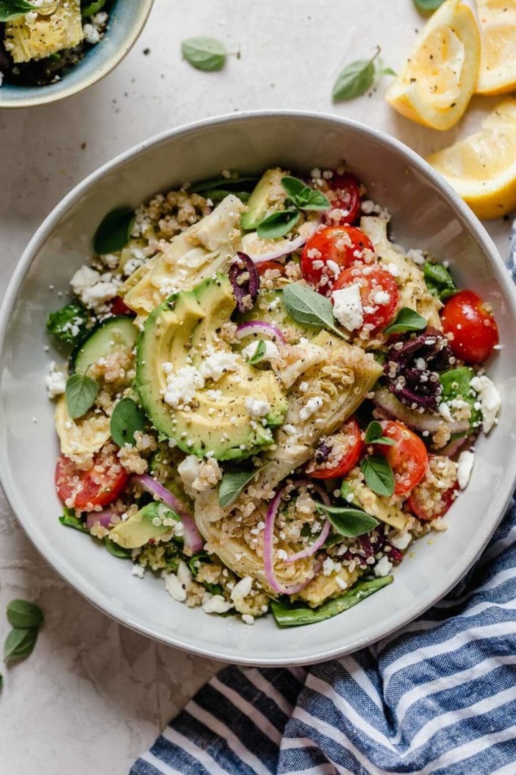Greek Quinoa Salad (Tasty Video)