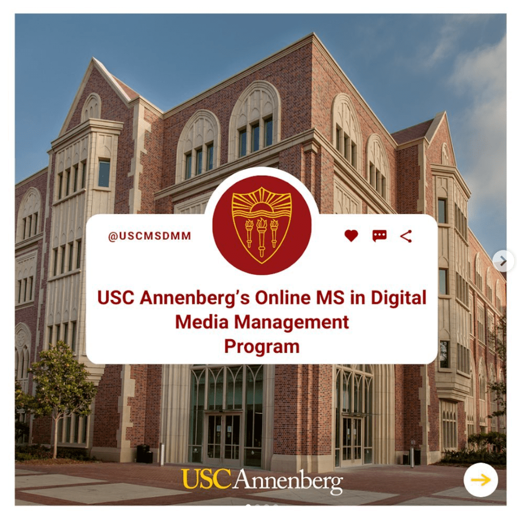 MS in Digital Media Management Homepage