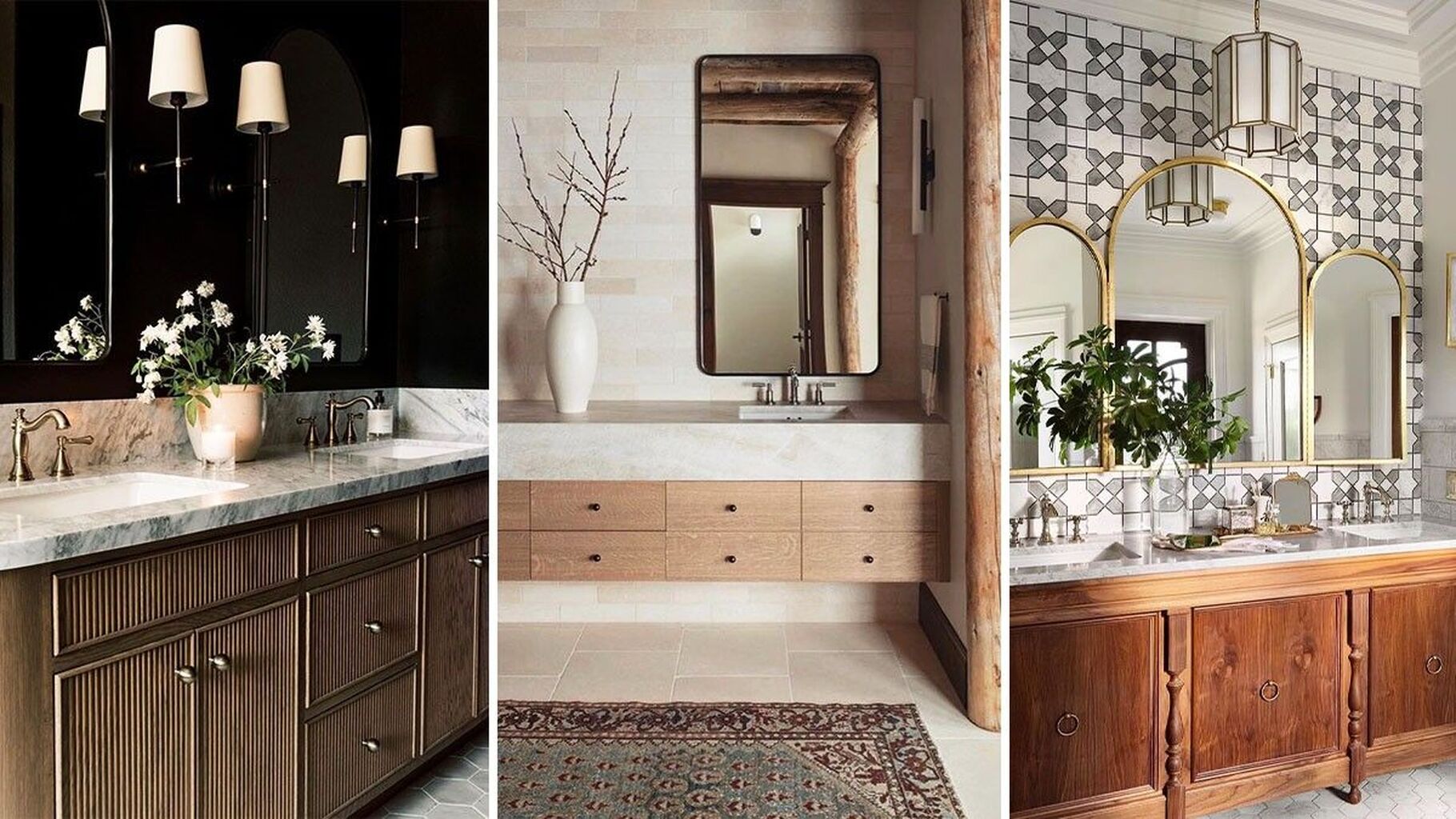 Add Value to Your Bathroom With These 5 Beautiful Decor Combinations