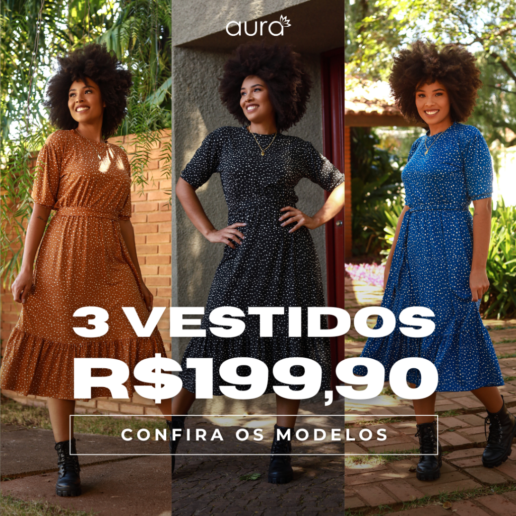 COMBO: 3 por R$199,90!