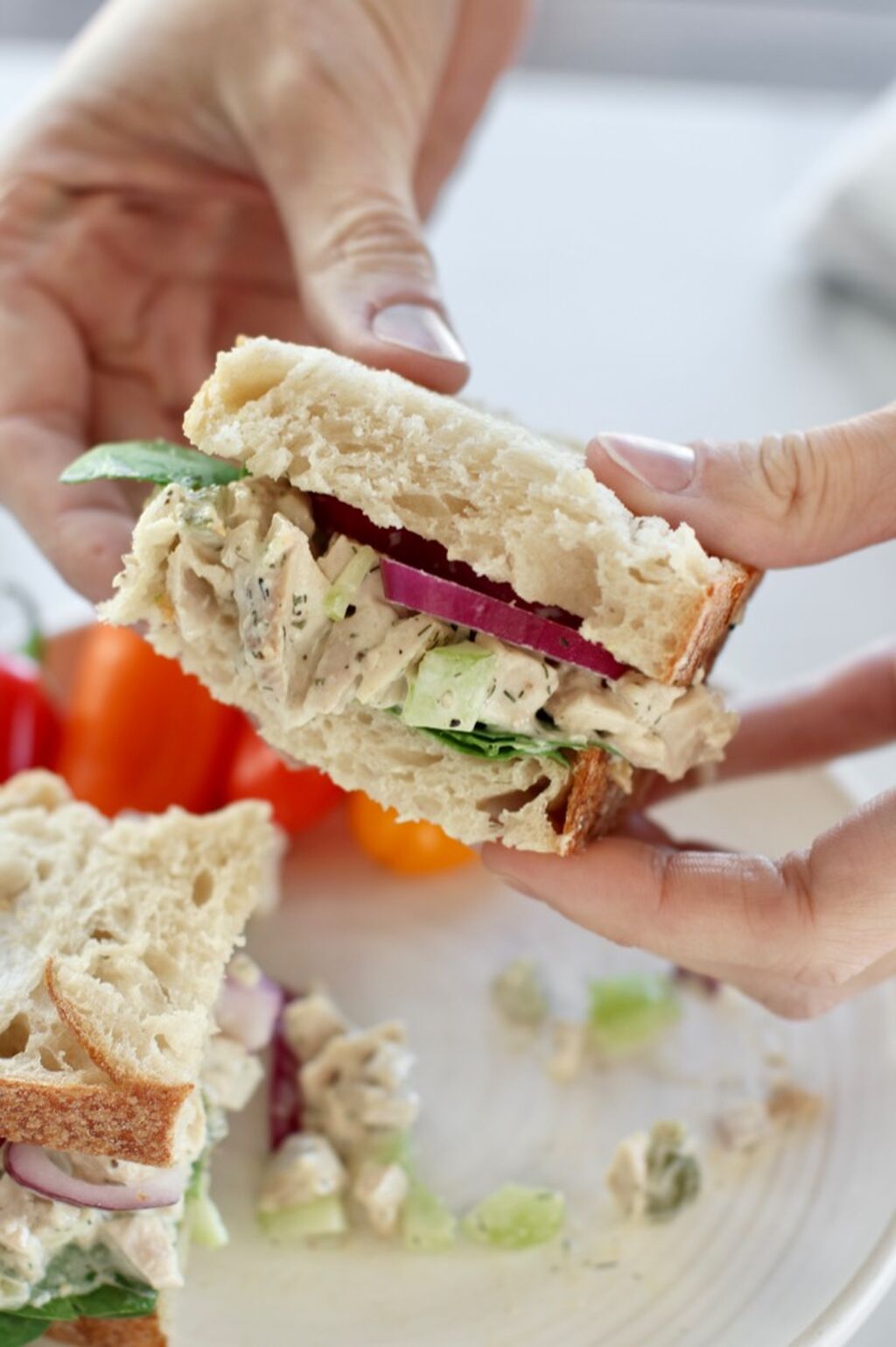 Dill Pickle Chicken Salad