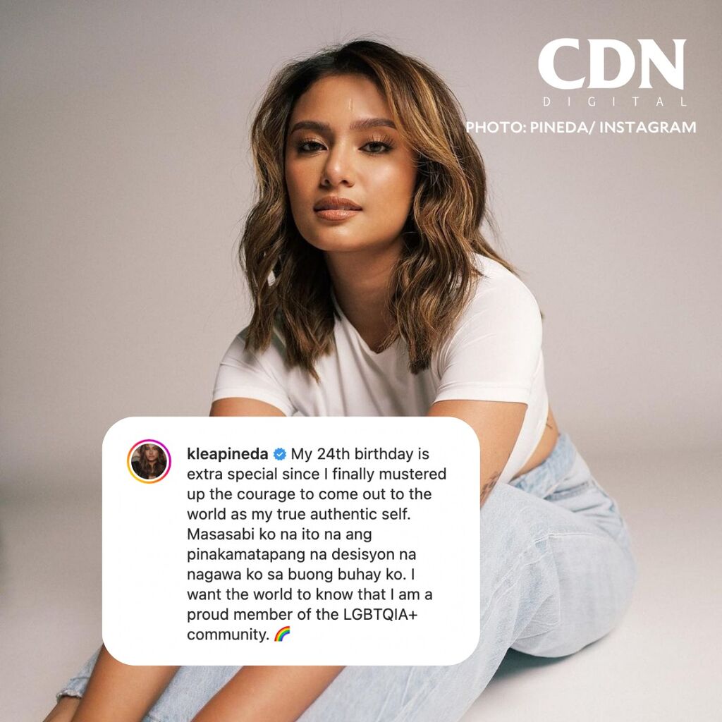 Klea Pineda comes out gay on her birthday