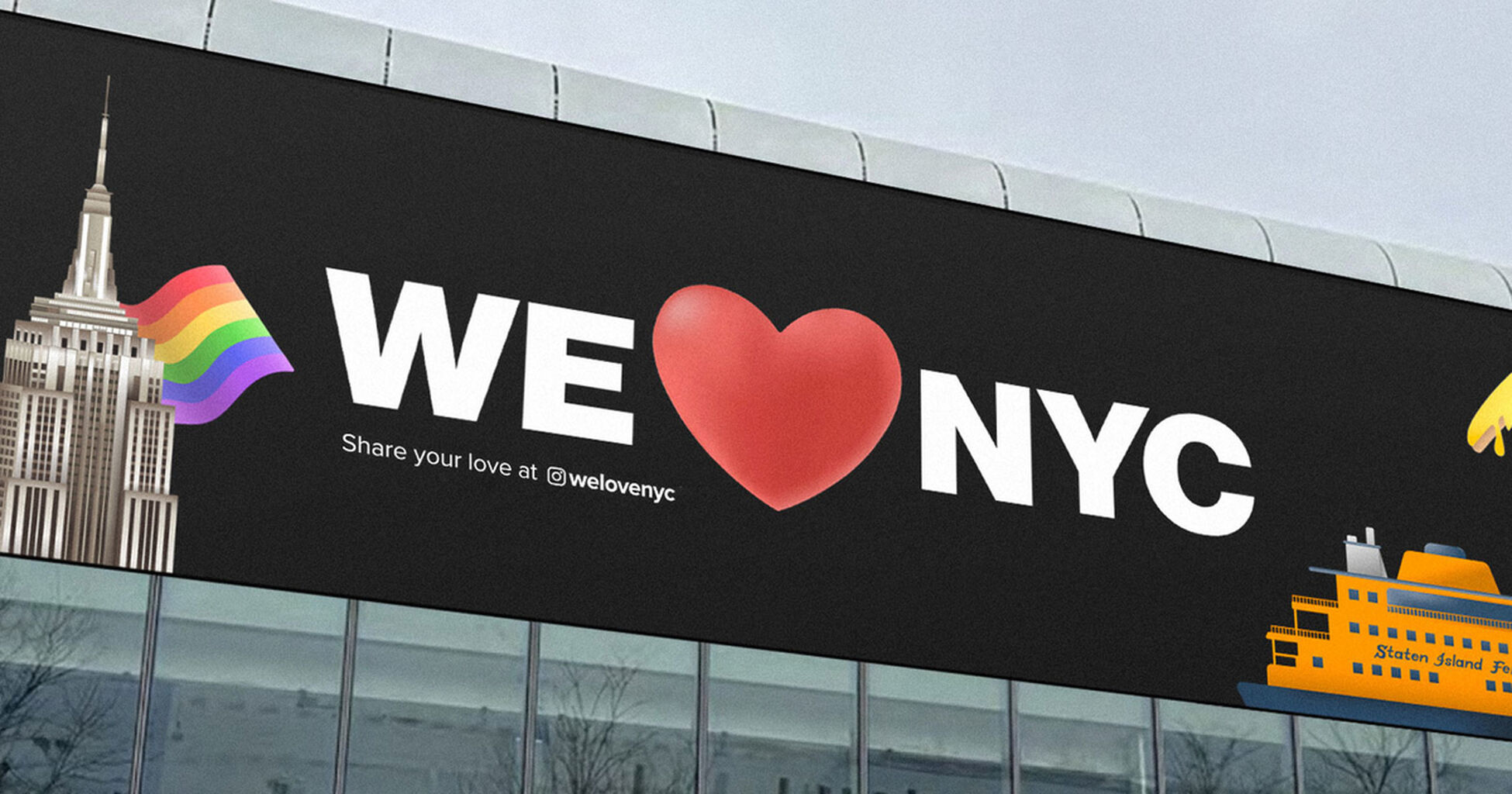 &lsquo;We❤️NYC&rsquo;&mdash;see the new campaign for New York City inspired by a tourism classic