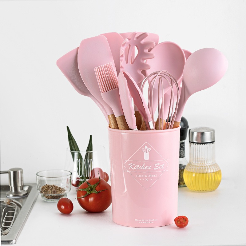 Pink Kitchen Utensils