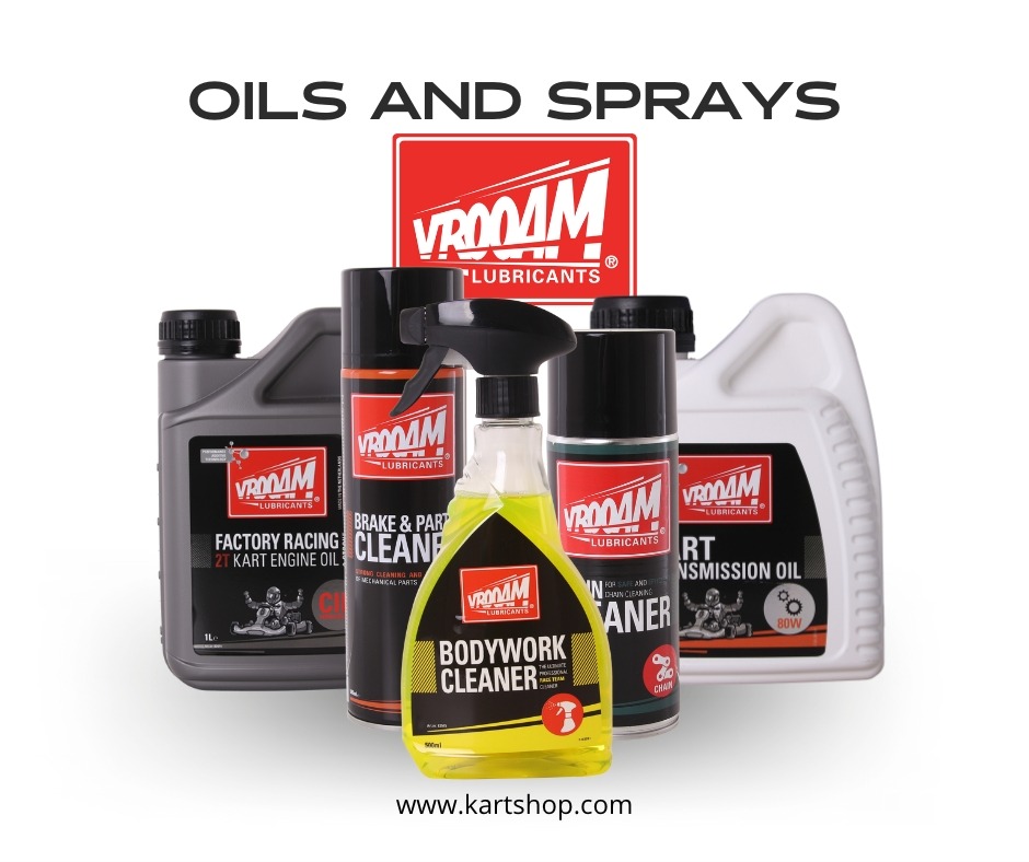 Vrooam oils and sprays