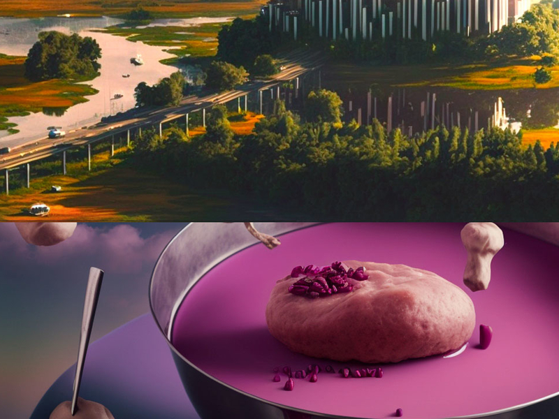 Lithuania used Midjourney to make tourism ads offering surreal visions of what to expect there