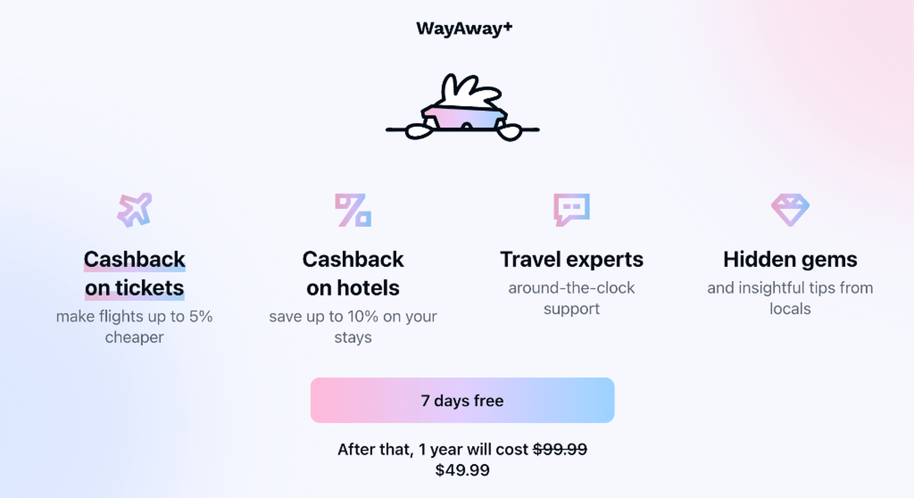Tickets & Stay CASHBACK via WayAway+