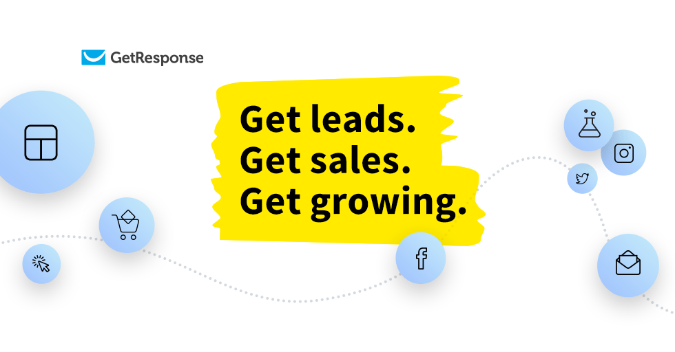GetResponse:  30 days FREE access to All-in-one marketing platform