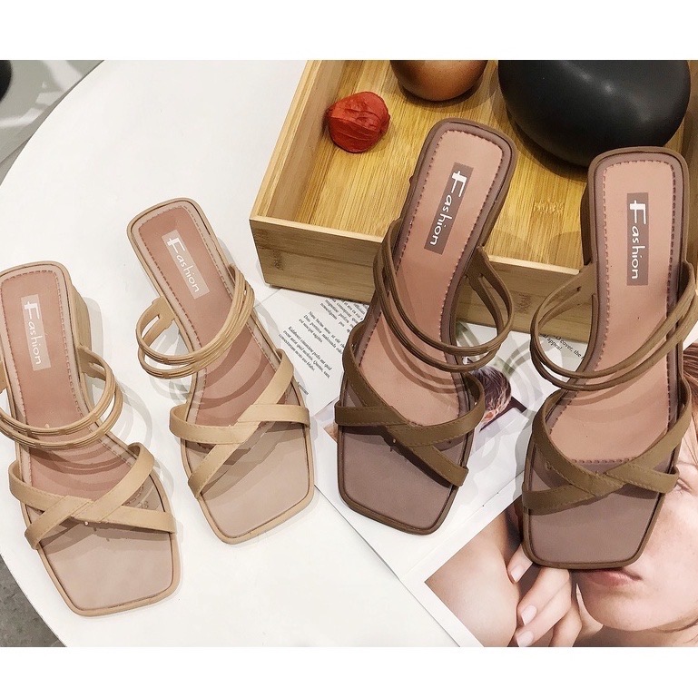 Korean Fashionable stylish sexy Sandals footwear for women(add 1 size)
