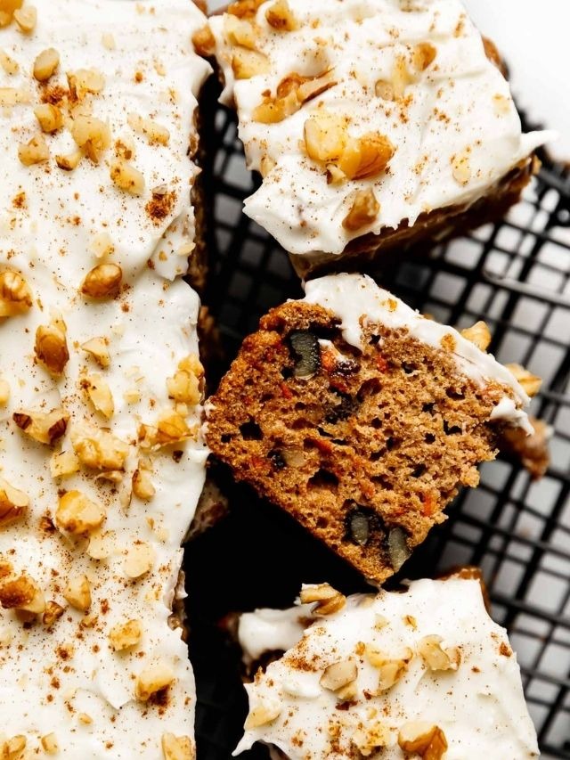Carrot Cake Bars (Carousel)