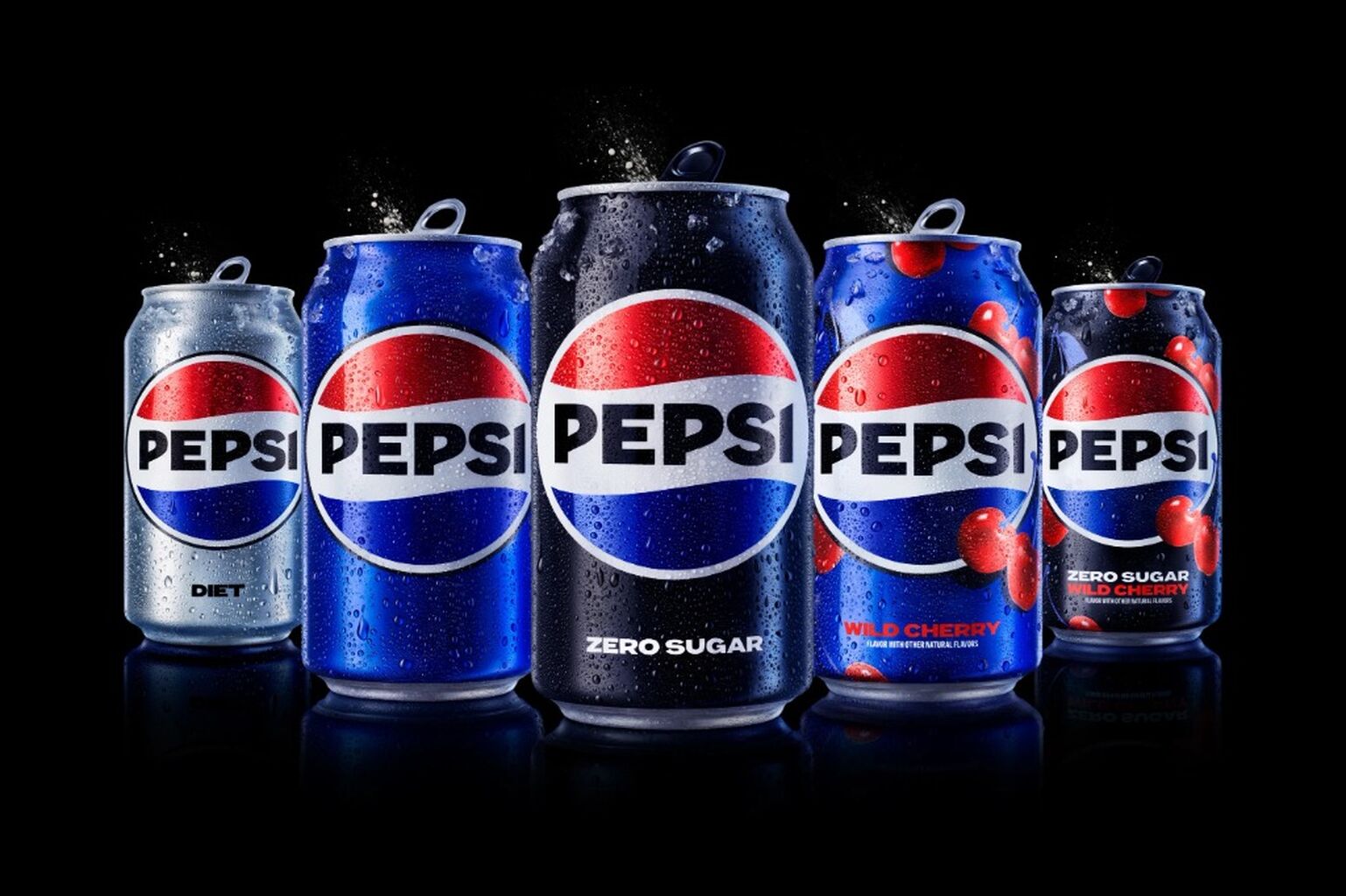 Pepsi reveals new logo&mdash;inside the rebrand featuring electric blue and black
