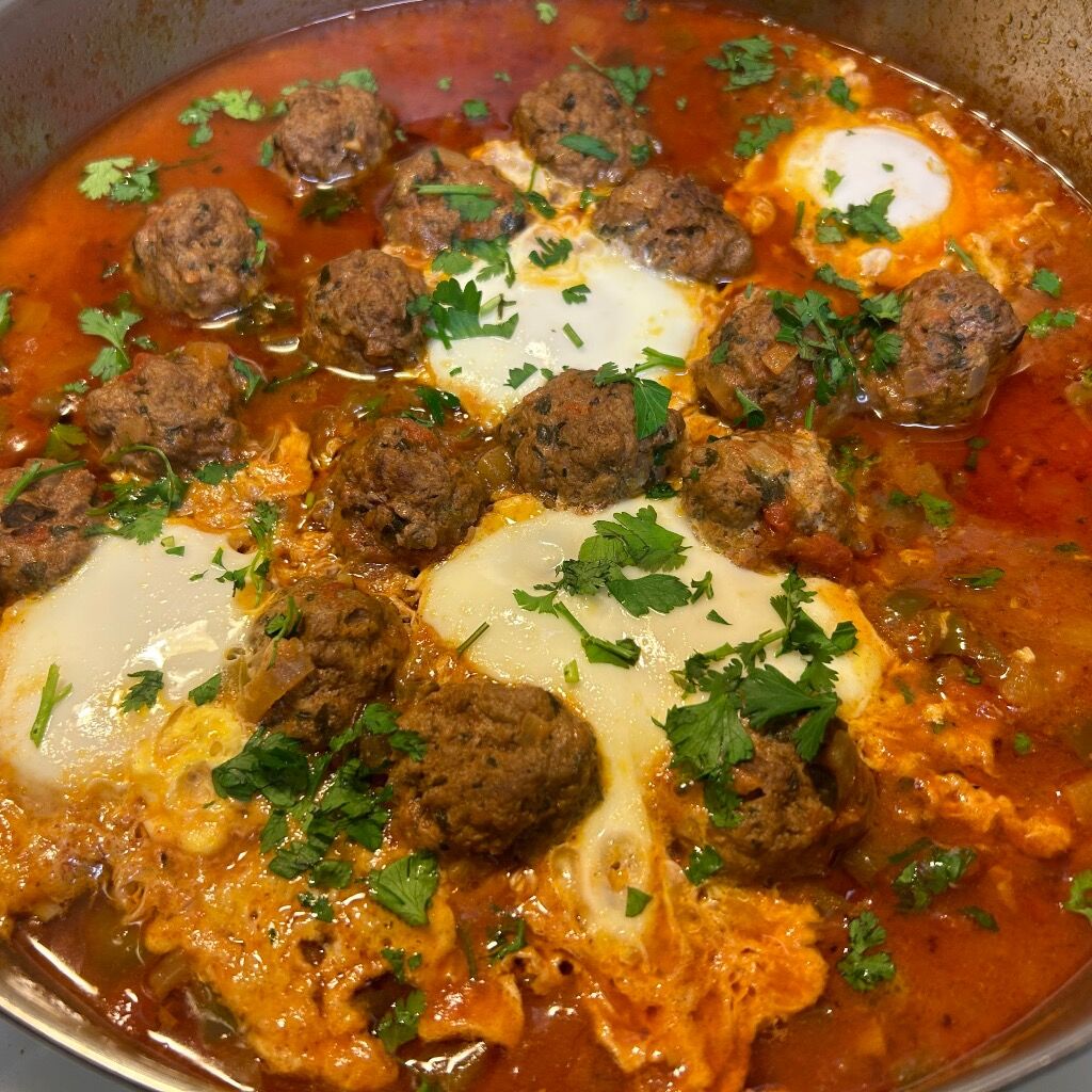 A Classic and Savory Moroccan Dish -- Kefta Tagine