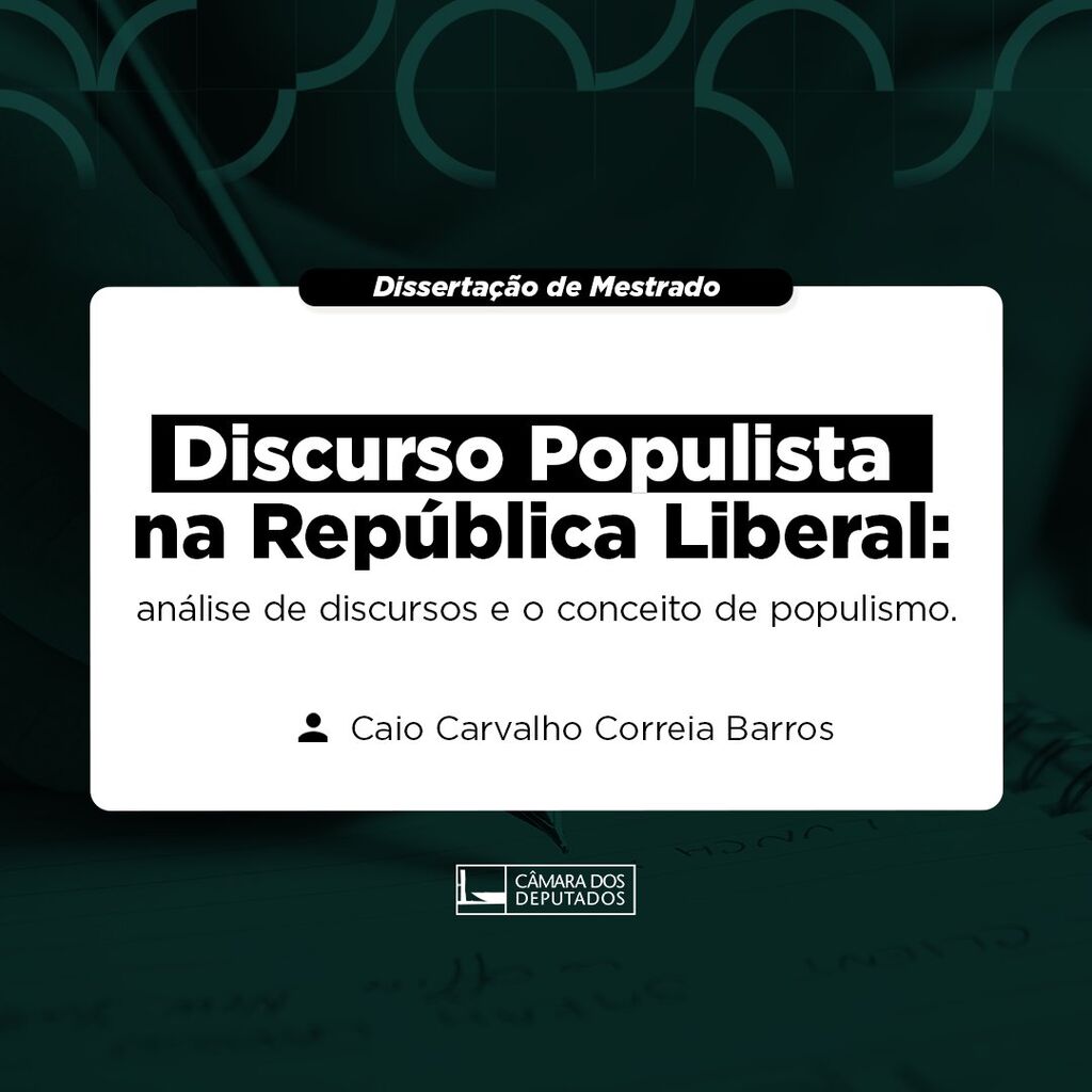 DISCURSO POPULISTA NA REP&Uacute;BLICA LIBERAL: An&aacute;lise de Discursos e o conceito de populismo