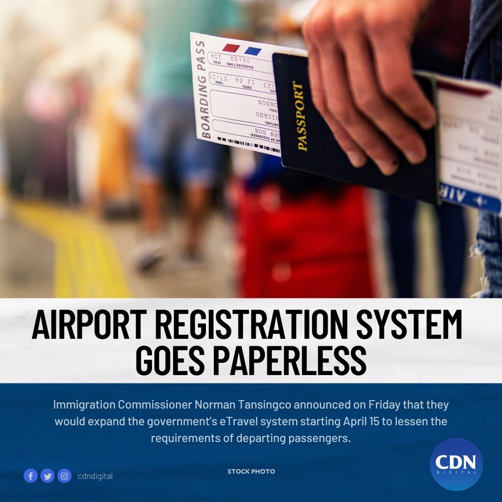 Airport registration system goes paperless
