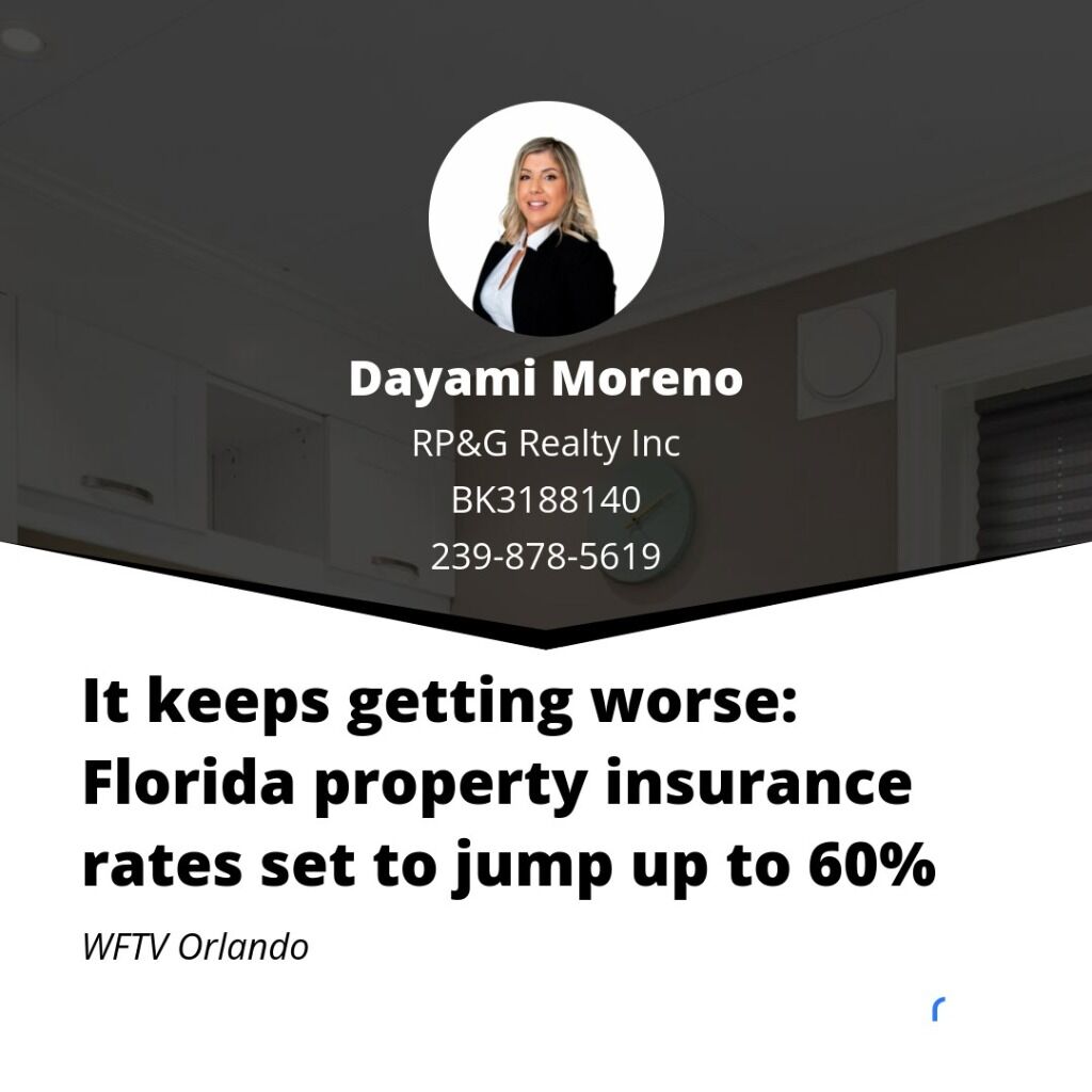 It keeps getting worse: Florida property insurance rates set to jump up to 60%
