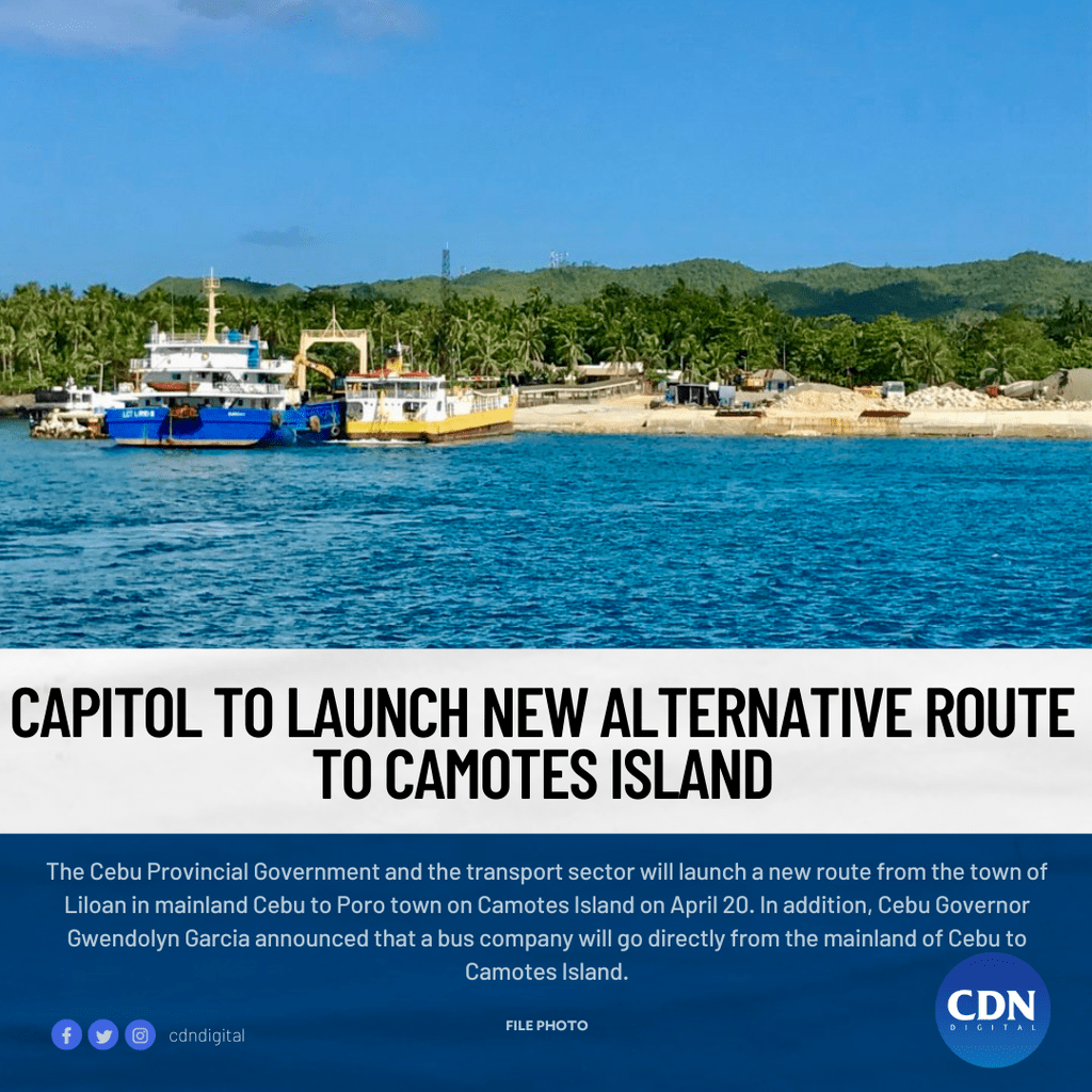 Capitol to launch new alternative route to Camotes Island