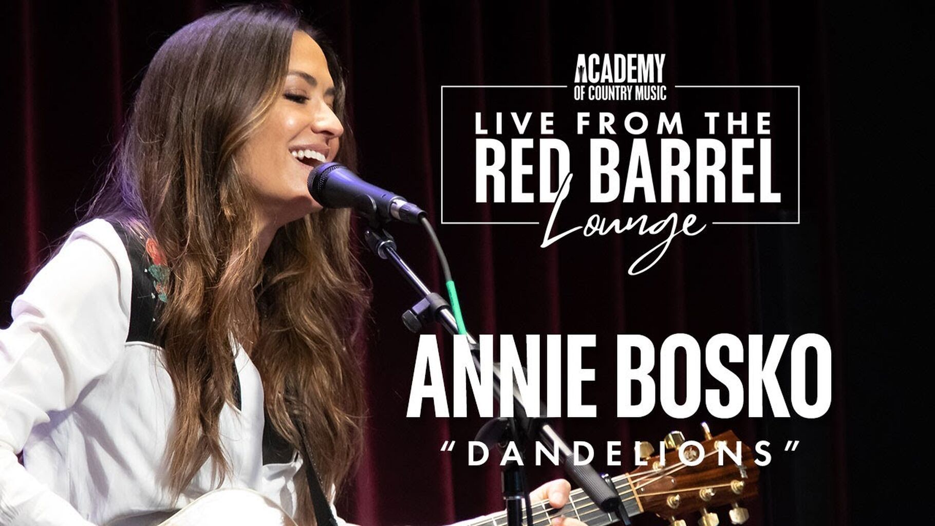 Annie Bosko - "Dandelions," Live From the ACM Red Barrel Lounge