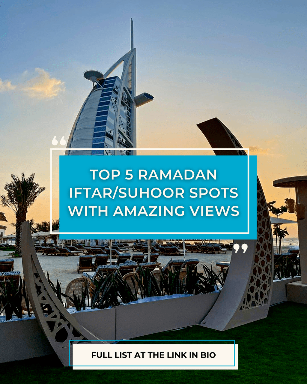 Top 5 Iftar and Suhoor Spots With Amazing Views - Top Spots Dubai