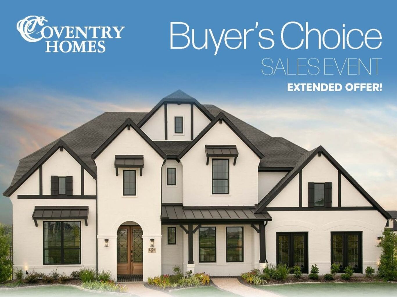 Buyers Choice Sales Event from Coventry Homes