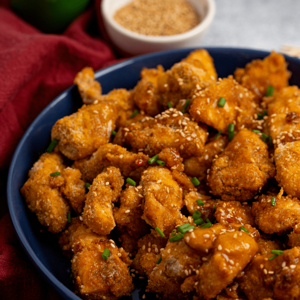 Air Fryer Sweet Chili Chicken Bites