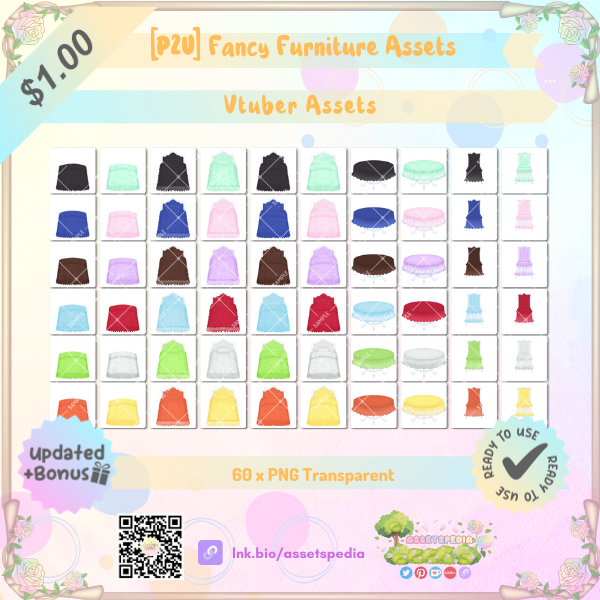 [P2U] Fancy Furniture Assets