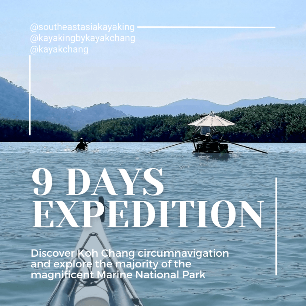 9 Days sea kayak expedition program