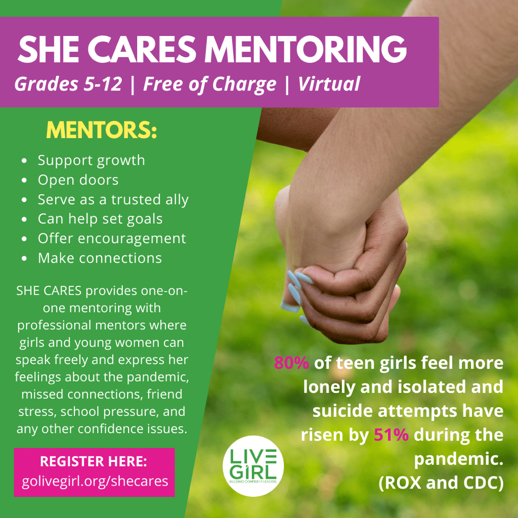 SHE CARES- For Mentees and Mentors