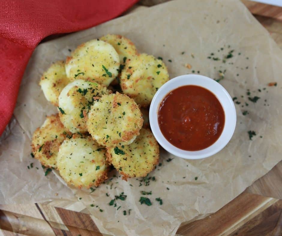 Air Fryer Babybel Cheese - Fork To Spoon