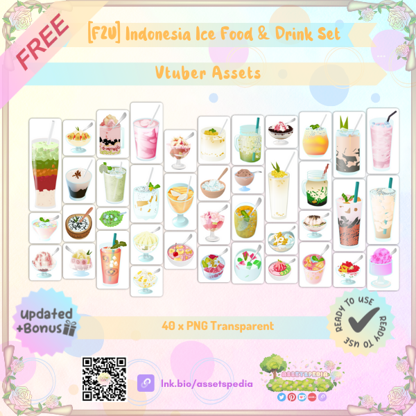 Indonesia Ice Food and Drink Assets