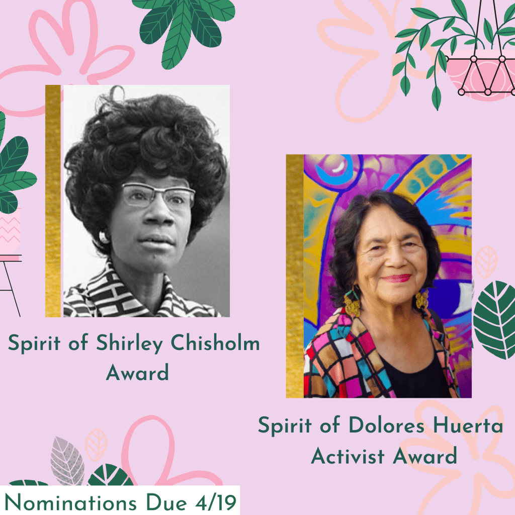 Spirit of Shirley Chisholm Award Nomination Form
