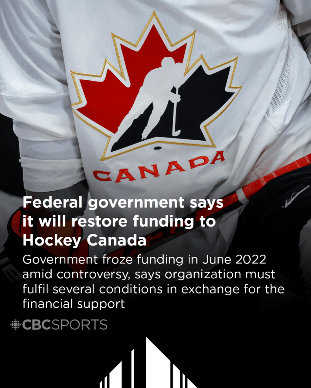 Federal government says it will restore funding to Hockey Canada
