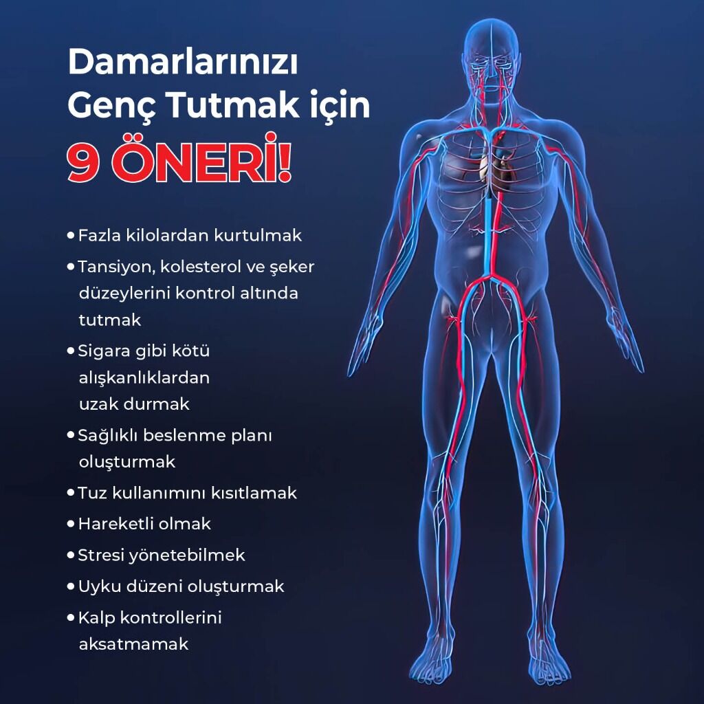 damarlarınızı ge&ccedil; tutun