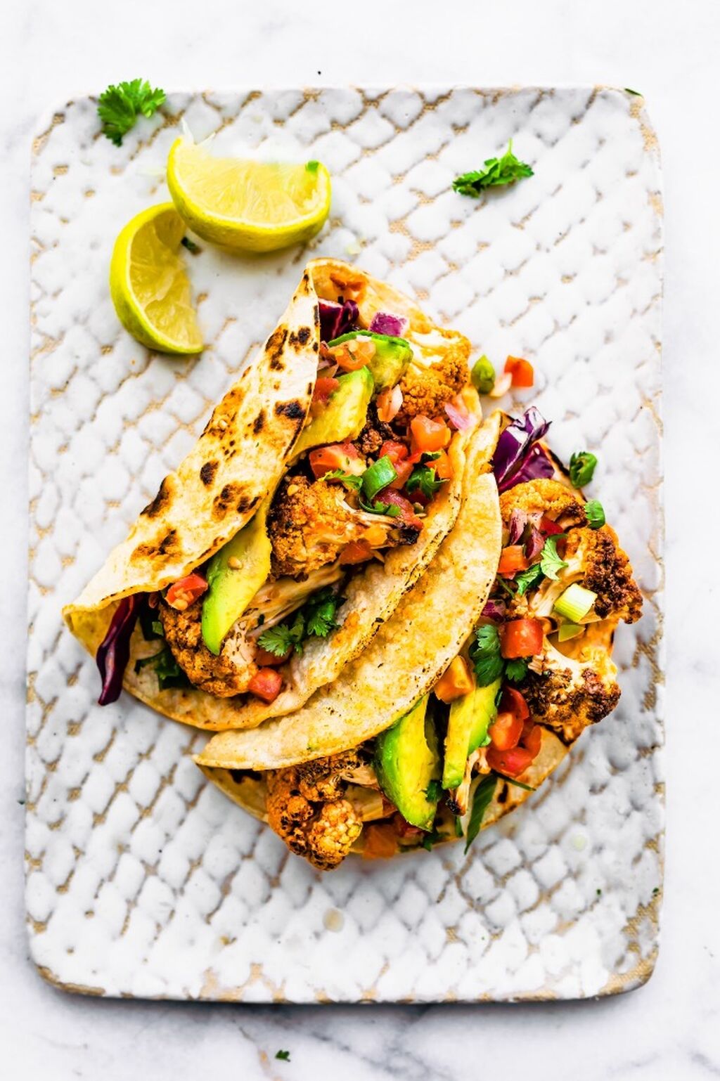 Cookbook: Sheet Pan cauliflower tacos