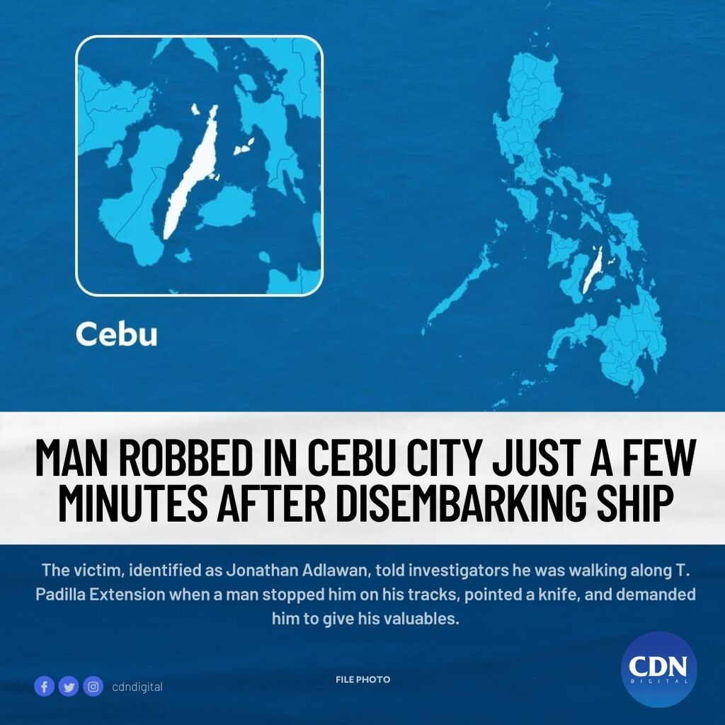 Man Robbed in Cebu