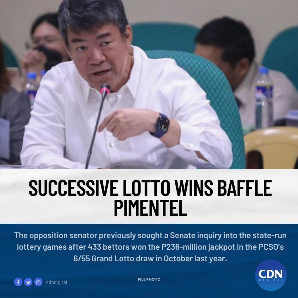 Question on Successive Lotto Wins