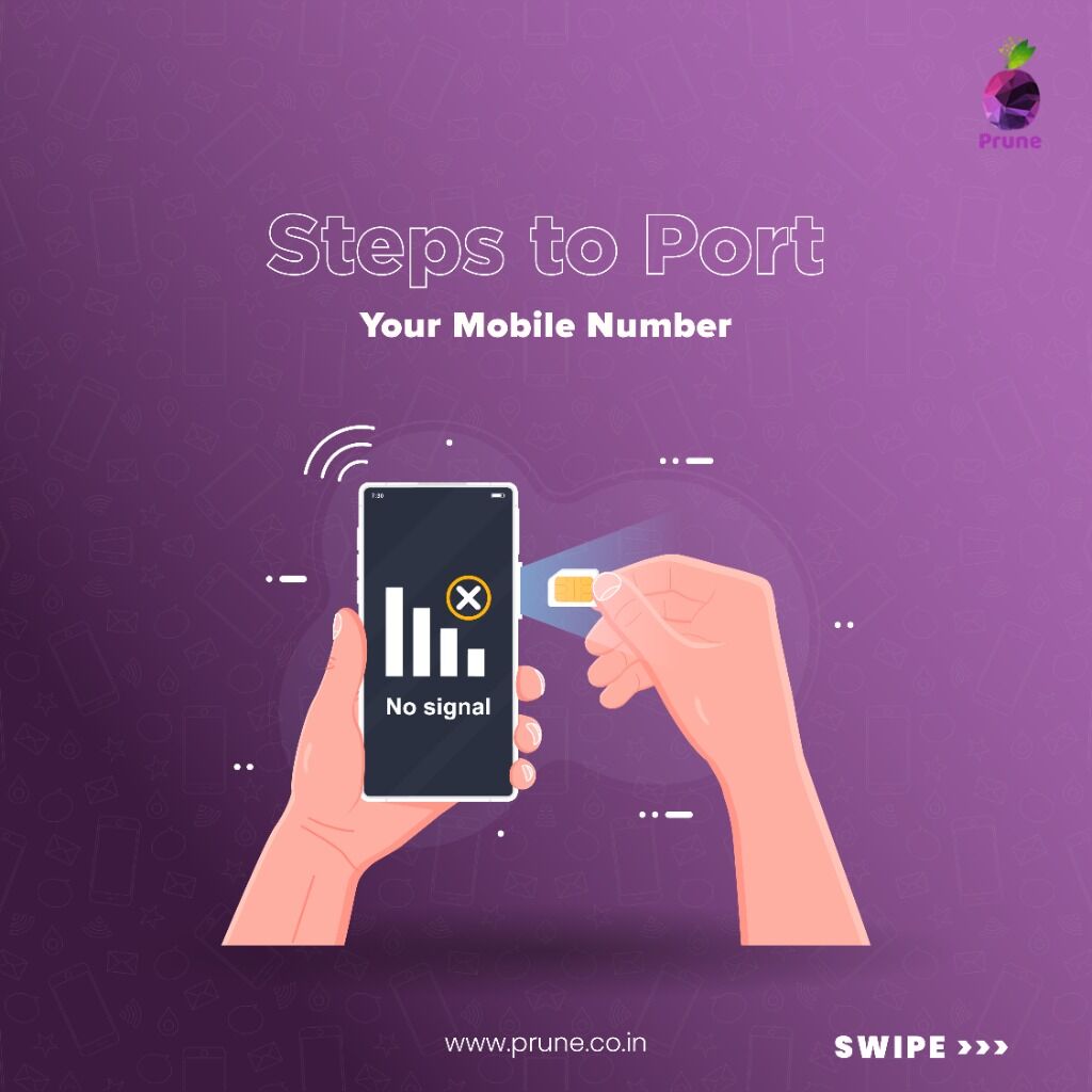 Steps to Port your Mobile Number