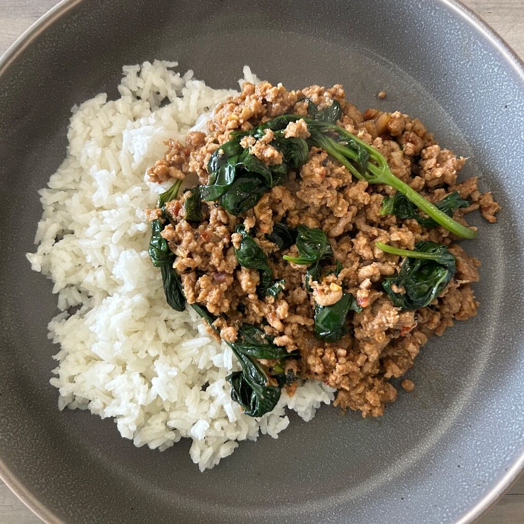 A Classic and Spicy Thai Dish -- Phat Kaphrao