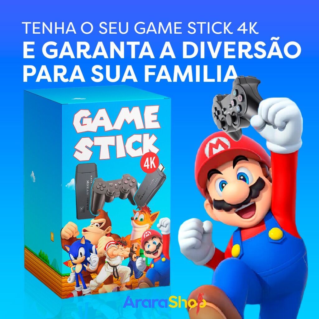 OFERTA GameRetro - Console de jogos nost&aacute;lgicos! 