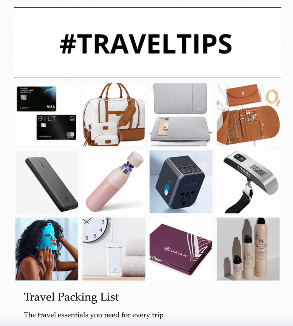 Travel Essentials