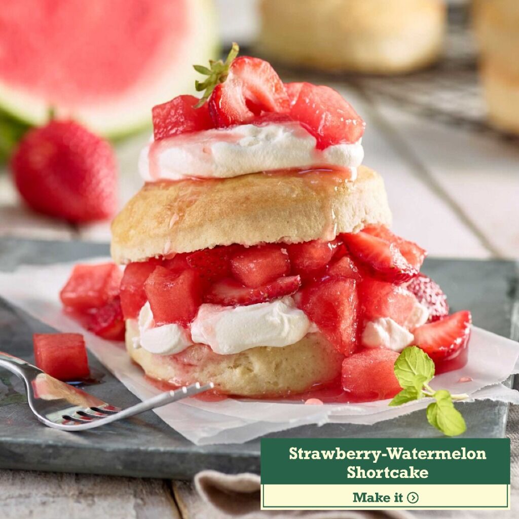 Strawberry-Watermelon Shortcake