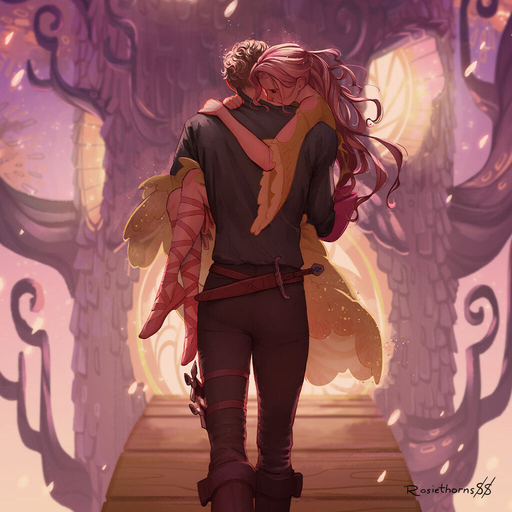 Night-glimmer - Officially Licensed The Ballad of Never After Print (P