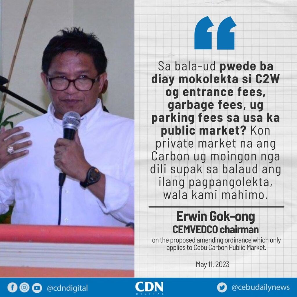 Market vendors group in Cebu worried about proposal of amending Market Code ordinance
