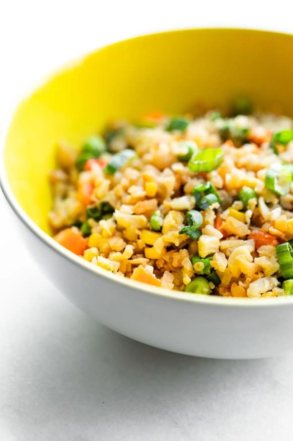 Cauliflower fried rice 