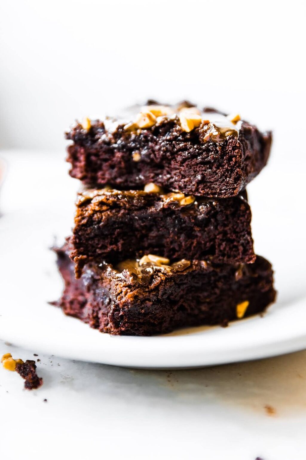 Maple tahini low carb brownies 