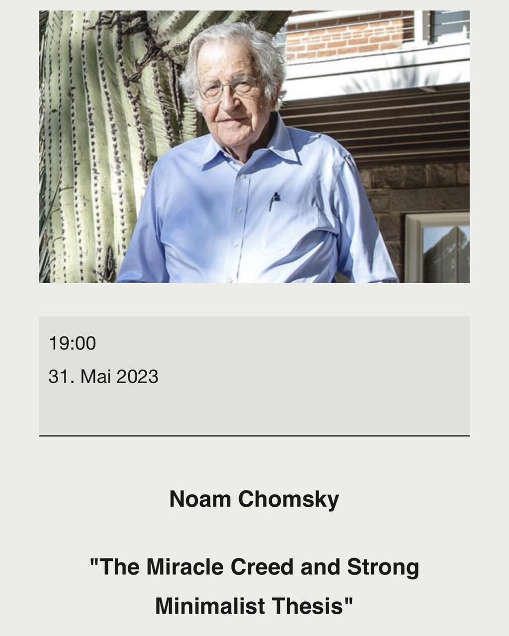 Noam Chomsky