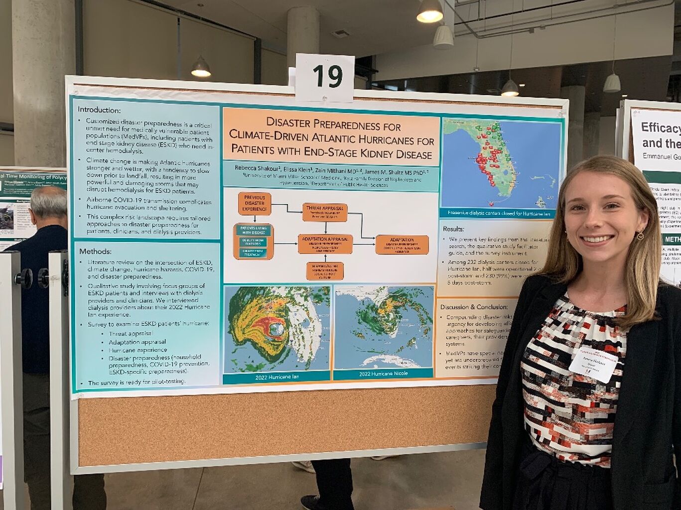 Students and scholars showcase their research at the Climate and Health Symposium