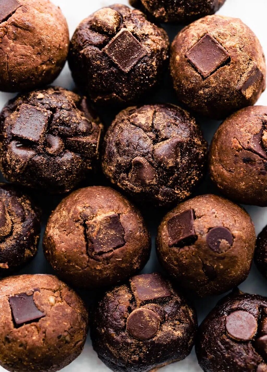 Chocolate nut free energy balls